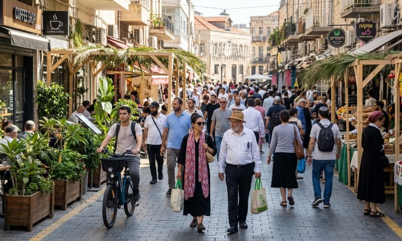 תחזית סוכות: החום נסוג, התקררות קלה וסיכוי לטפטוף