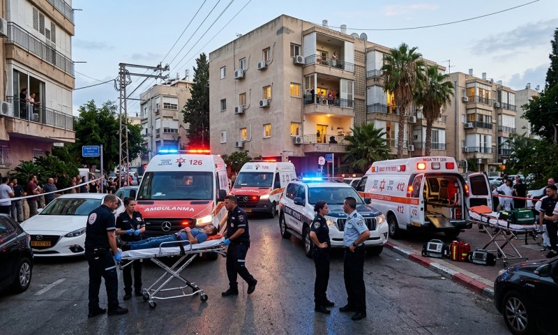 ילדה בת 7 נפלה מקומה רביעית בתל אביב ופונתה בחוסר הכרה לאיכילוב