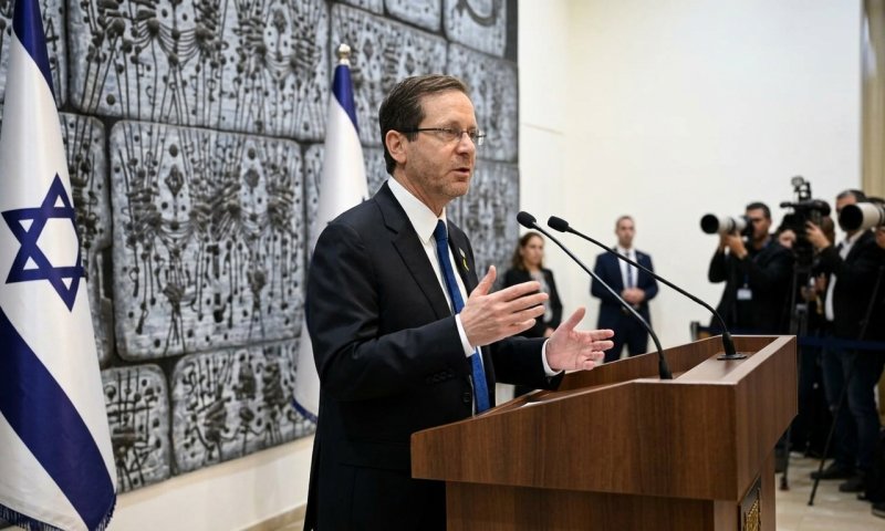 הנשיא הרצוג מכחיש: לא קיבלתי אזהרה מהאמירויות לפני 7 באוקטובר