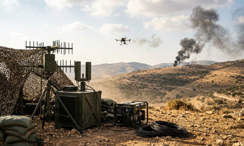 צה"ל יירט רחפן חיזבאללה בדרום לבנון - ותקף בתגובה