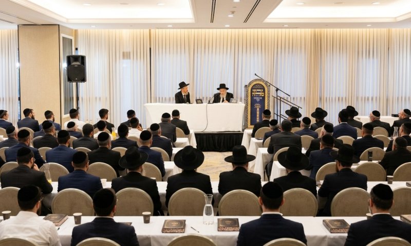 למעלה מאלף אבות ובנים בבנייני האומה באירוע הענק של אחוות תורה