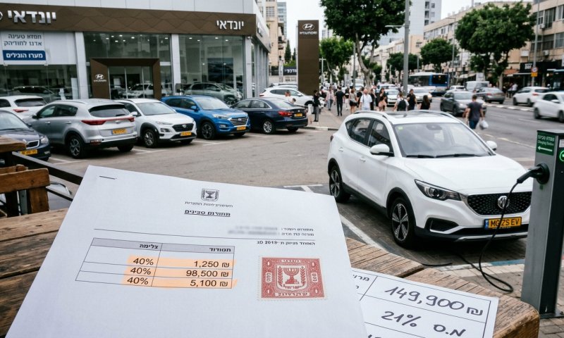 שיא ברישום רכבים ב-2025: היבואנים אגרו מלאי לפני העלאת המס
