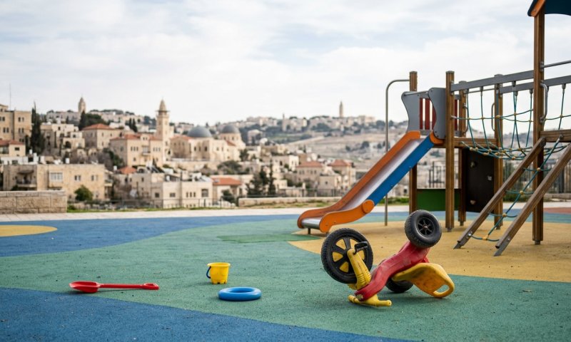 התנגש בעמוד עם הבימבה: בן 3 נפצע קשה בראשו בירושלים