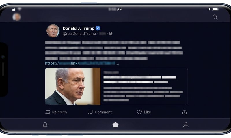 טראמפ שיתף מאמר נגד נתניהו: "חייב להיות יותר רציונלי"