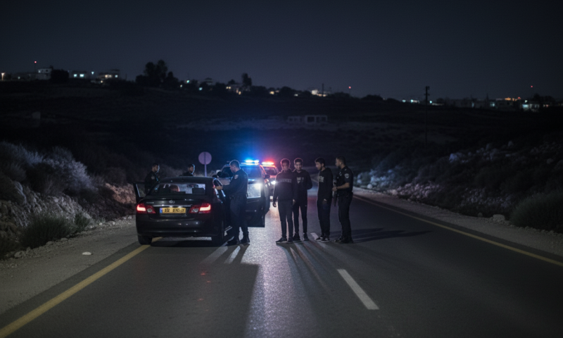 נערים גנבו רכב מחברה בזמן שנרדמה - נתפסו עם הרכב ביהודה ושומרון
