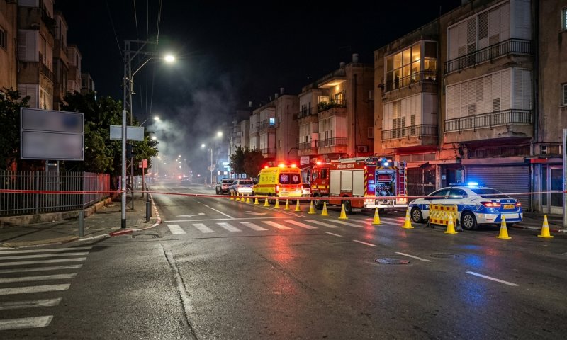 שריפה בבית אבות בבני ברק: שישה פצועים חולצו, שניים במצב קשה