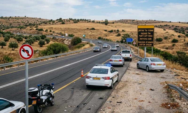 משטרת התנועה פתחה מבצע אכיפה ארצי נגד עקיפות אסורות