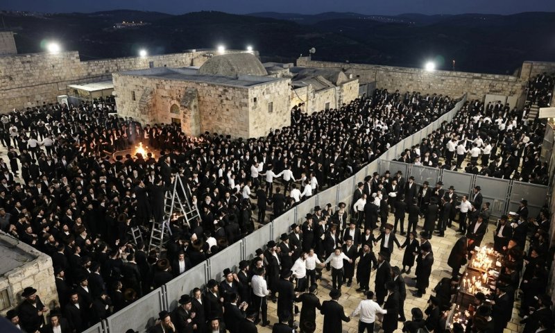 מירון בל"ג בעומר: אושר מתווה עם אלפי מתפללים בשלושה מתחמים