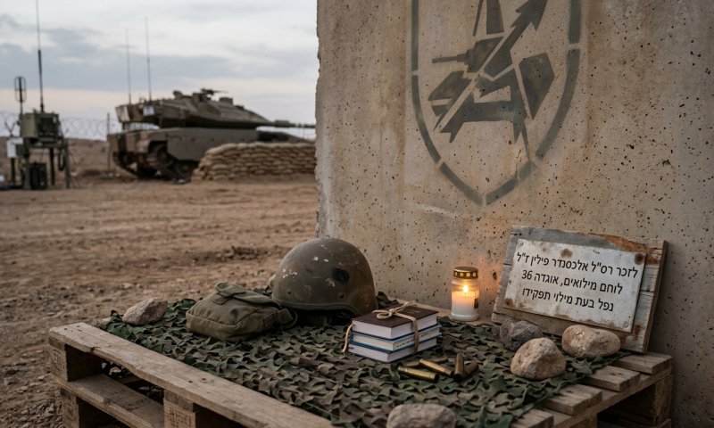 הלוחם שעלה לבד והציל את חברו: רס"ר אלכסנדר פילין נפל בלבנון