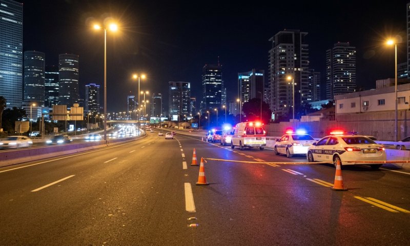 מרדף בכביש 1: פלסטיני ללא רישיון פרץ מחסומים ופצע שוטרים