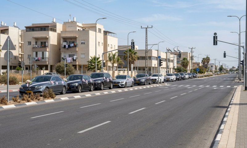 שיירת חתונה השתוללה בלוד: החתן עוכב לחקירה