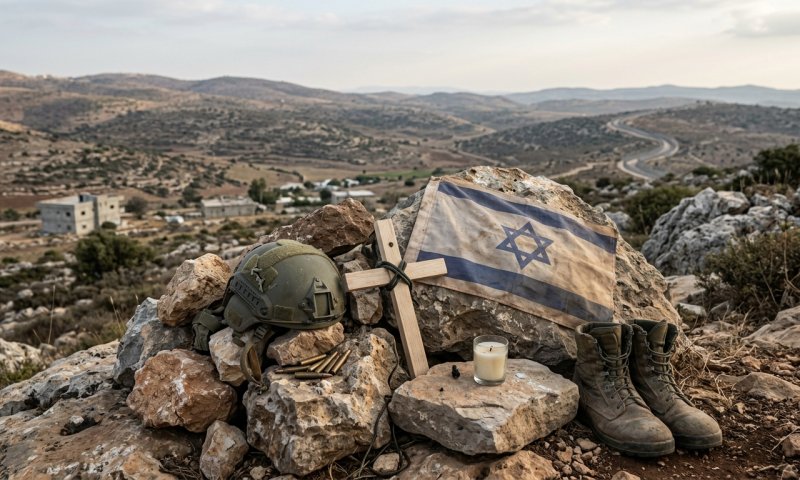 קצין מילואים ממגלן נהרג בדרום לבנון, מאחריו אשה ותינוק
