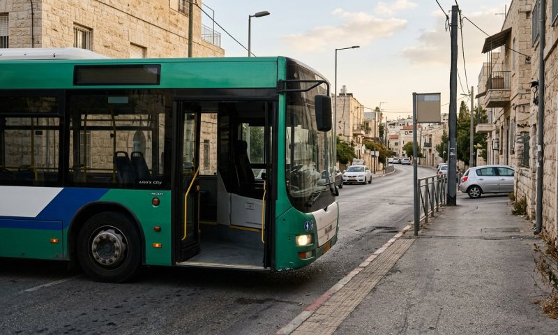 נהג אוטובוס בירושלים נתפס נוהג תחת השפעת קוקאין וקנאביס