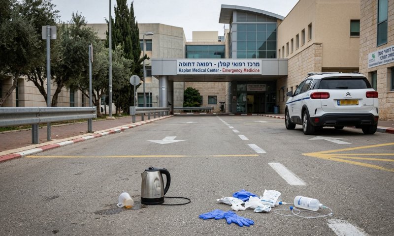 פעוט נכווה ממים רותחים ברחובות ופונה במצב בינוני