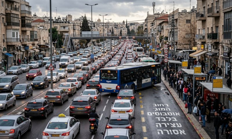 קו 100 מירושלים: שלוש שעות בדרך הביתה וחברת האוטובוסים שותקת