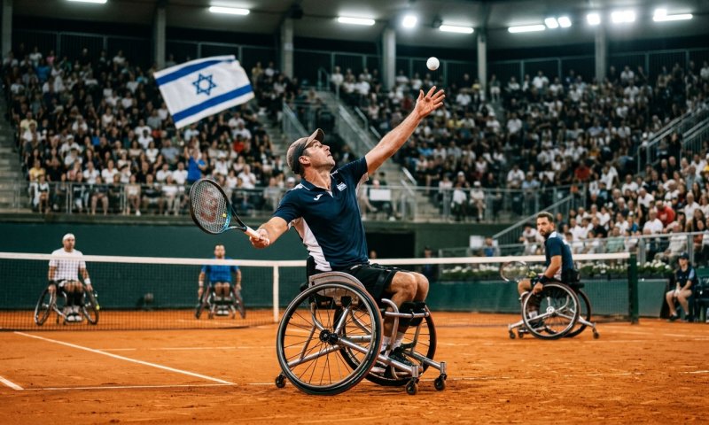 גיא ששון זכה בטורניר הזוגות ברולאן גארוס בפעם השנייה ברציפות