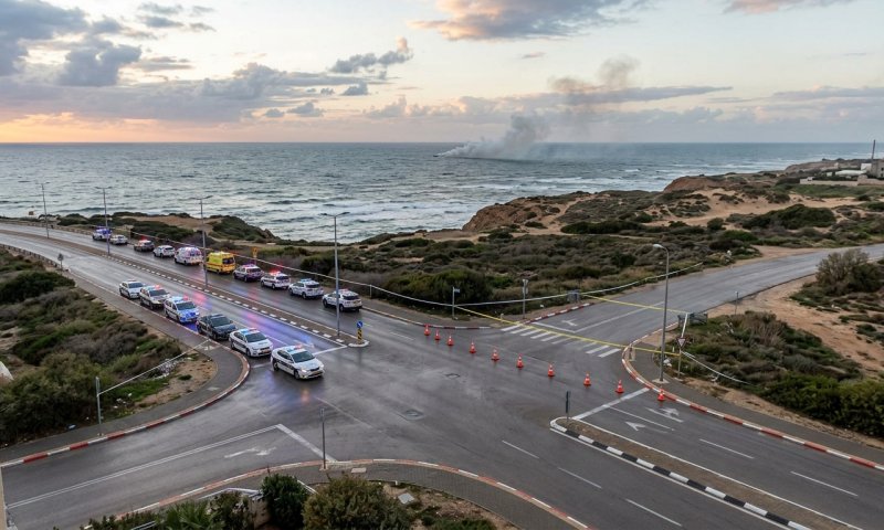 כטב"ם של חיל האוויר נפל לים מול חוף פלמחים