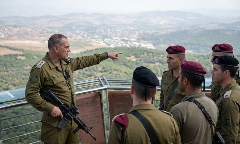 הרמטכ"ל בגבול הצפון: "לא נאפשר לחיזבאללה להתעצם מחדש"