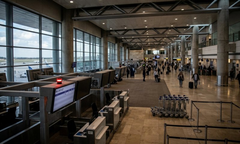רשות שדות התעופה עצרה זמנית את ההמראות בנמל התעופה בן גוריון