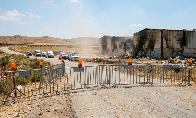 פיצוץ אדיר במחסן תחמושת בצפון סוריה: לפחות 14 הרוגים