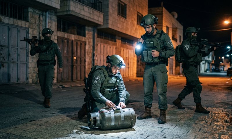 חשוד הודה בחקירה: מטעני חבלה הוסתרו בתוך בלוני גז ומטפים