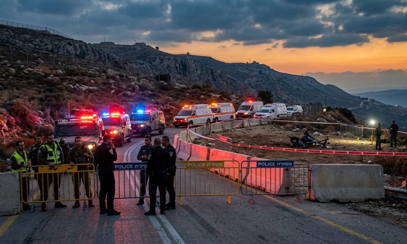 צה"ל יירט מטרה אווירית בגבול; כלי טיס של חיזבאללה נפל בלבנון