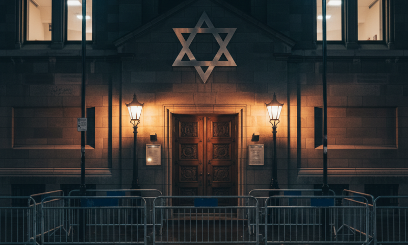 נער הוגש נגדו כתב אישום בהצתת בית כנסת בלונדון