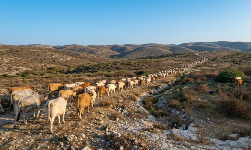 כ-80 ראשי בקר פלשו לשטח אש של גולני - והאימונים הופסקו