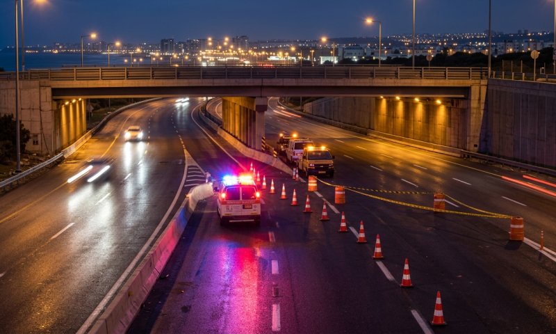 רוכב אופנוע בן 24 נפצע קשה בתאונת דרכים בנתניה