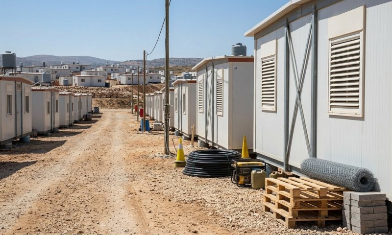 המשפחות הראשונות עברו ליישוב החדש עיבל בשומרון