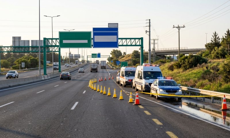 תאונה קשה בכביש 4: אישה בת 44 פונתה מעורפלת הכרה לאסותא
