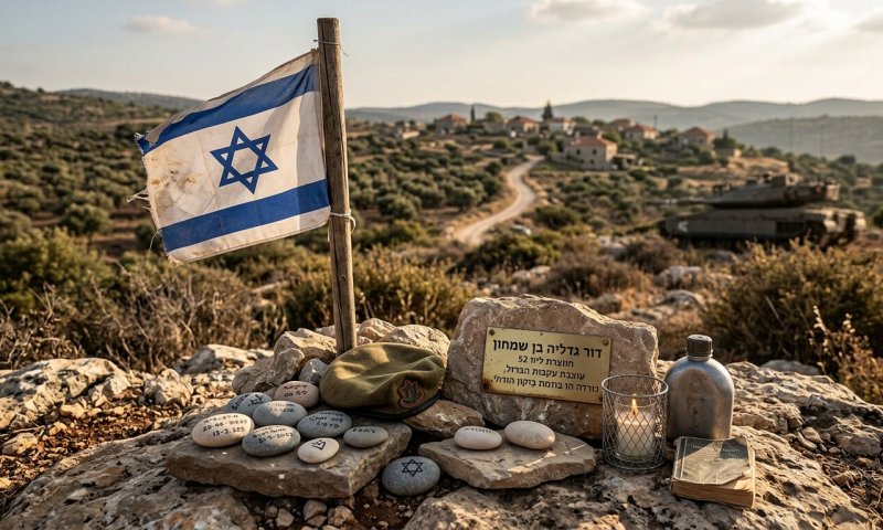 סא"ל דור גדליה בן שמחון, מפקד גדוד 52, נפל בלבנון
