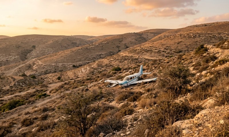 טייס קרב לשעבר נהרג בהתרסקות המטוס הקל בוואדי ערה
