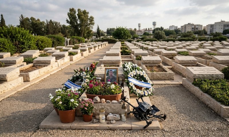 אלפים ליוו את סמ"ר מיכאל טיוקין: עלה לישראל, נפל בלבנון בגיל 21