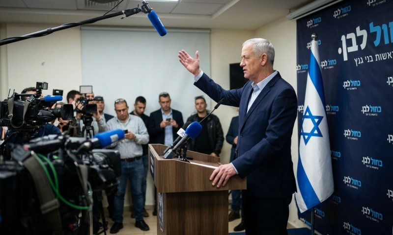 המגעים בישורת האחרונה: גנץ ודדי שמחי בדרך לריצה משותפת