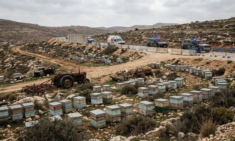 בעל חווה בדרום הר חברון ירה במחבל שניסה לדרוס אותו