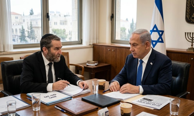 נתניהו כופר בחוק הגיוס וחרדים מאיימים בבחירות