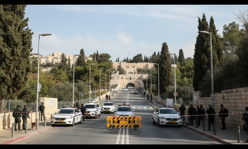 הר הרצל נחסם לתנועה עקב אירוע ביטחוני חמור