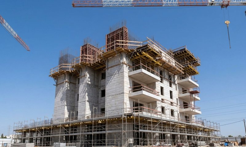 שוק הדיור מאט: צניחה של 7% בהתחלות הבנייה בישראל