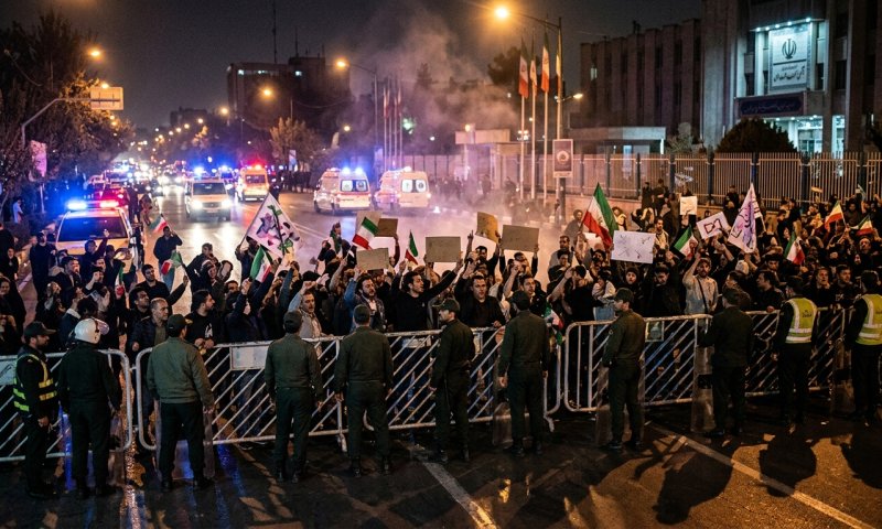 הפגנות זעם באיראן נגד ההסכם עם ארה"ב: "מוות לשר החוץ"
