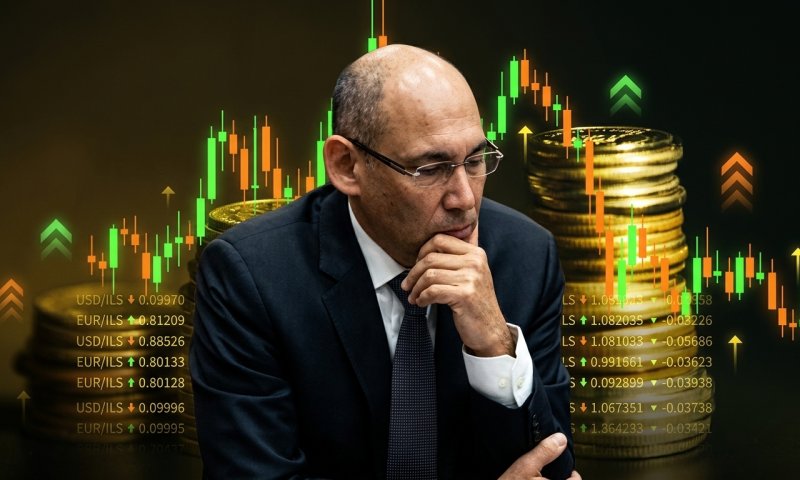 בנק ישראל אישר: רכש כ-800 מיליון דולר כדי לבלום את התחזקות השקל