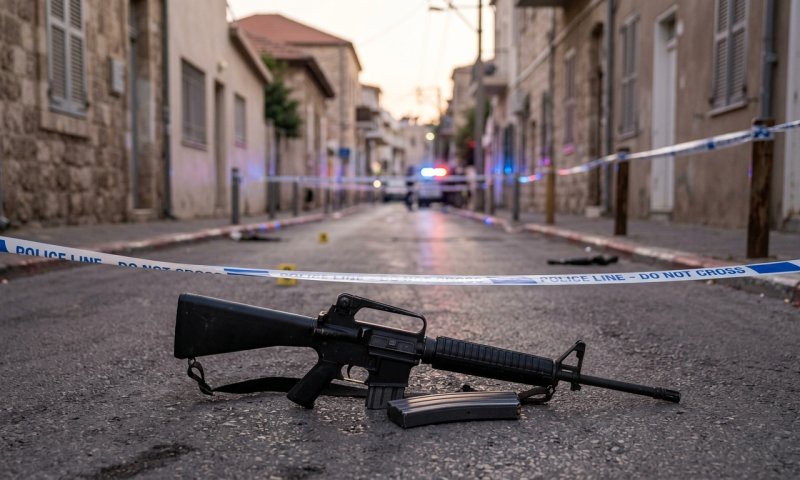 גבר בן 33 נפצע קשה מירי ביפו; רובה M16 ומחסנית מלאה נתפסו בזירה