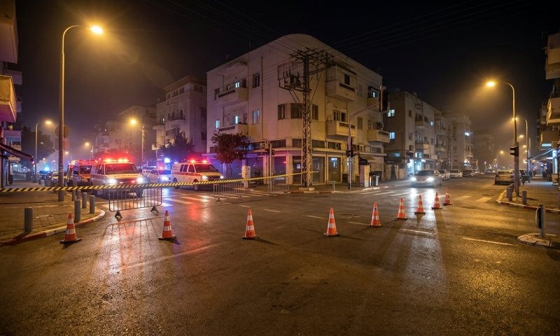 נופצו דלתות הכניסה למערכת חדשות 12 בתל אביב
