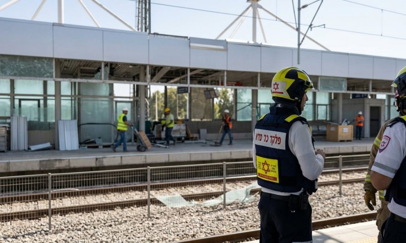 חודש וחצי אחרי הטיל: תחנת צומת חולון נפתחת מחדש ביום ראשון