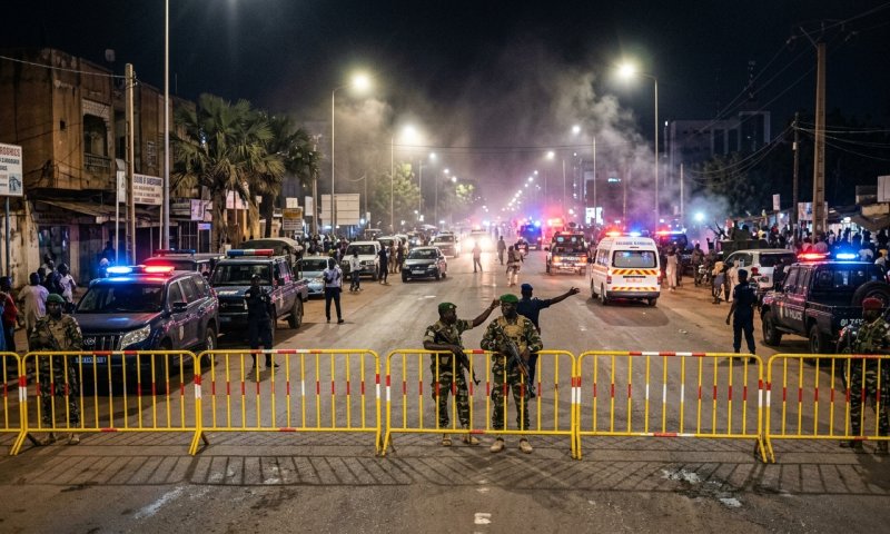 ירי ופיצוצים החרידו הלילה את בירת ניז'ר