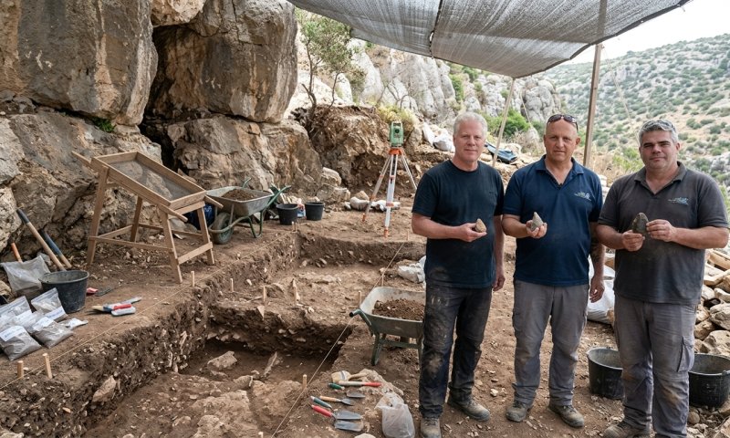 תגלית ליד זכרון יעקב: נחשפה מערה בת כ-300 אלף שנה