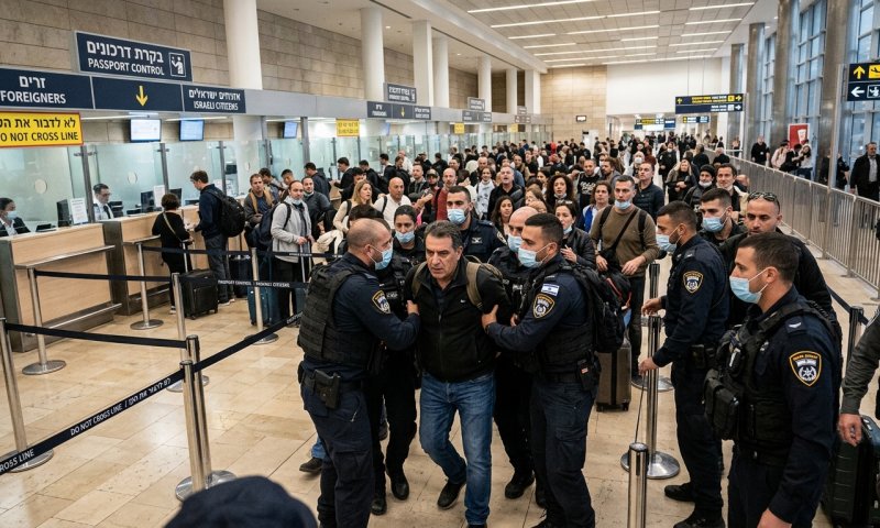נמלט בזהות בדויה, גורש מארה"ב ונעצר בנתב"ג: "הקמב"ץ של גור" בדרך לכתב אישום