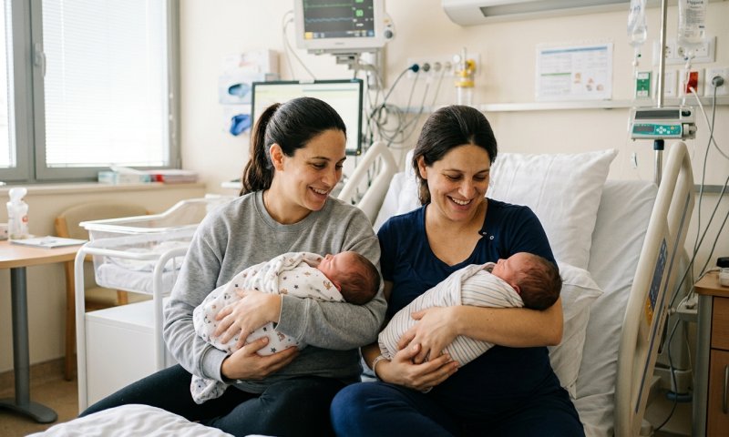ירדן ג'רבי ועדי אמבר הפכו לאמהות ביום האם