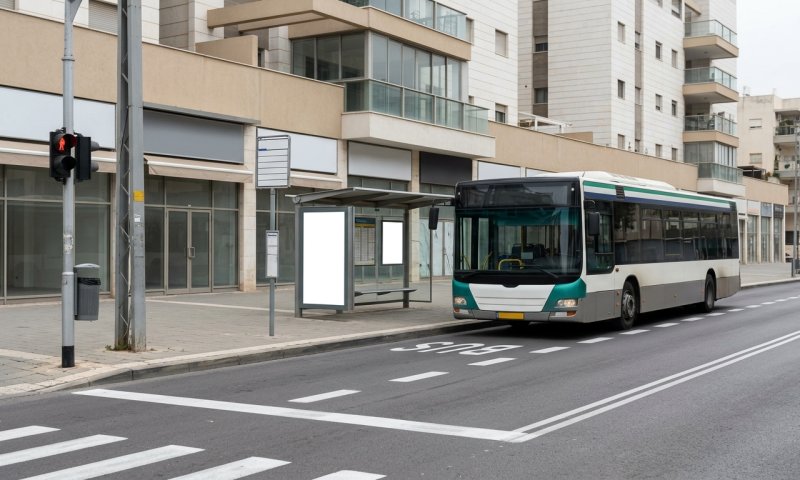 סכסוך בכביש: נהג אוטובוס אגד נדקר ברמת גן, מצבו קל