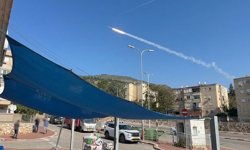 מיירט ישראלי יורה לעבר כטב"ם בגליל העליון - והופל בצד הלבנוני